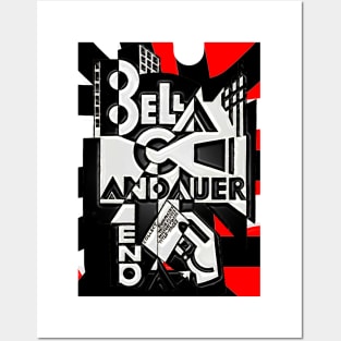 Bauhaus abstract graphic art Posters and Art